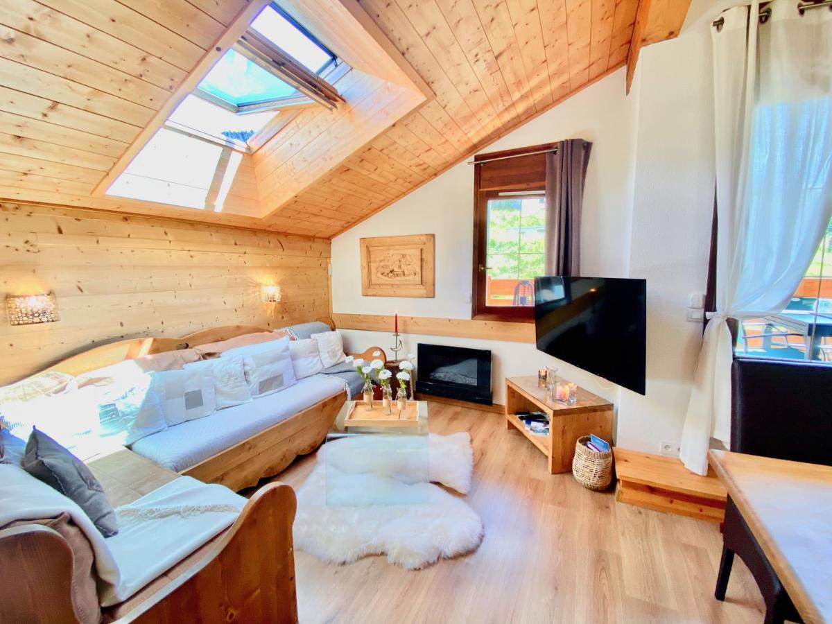 דירות פלומה Appt 3Ch, Au Pied Des Pistes A La Deco Soignee מראה חיצוני תמונה
